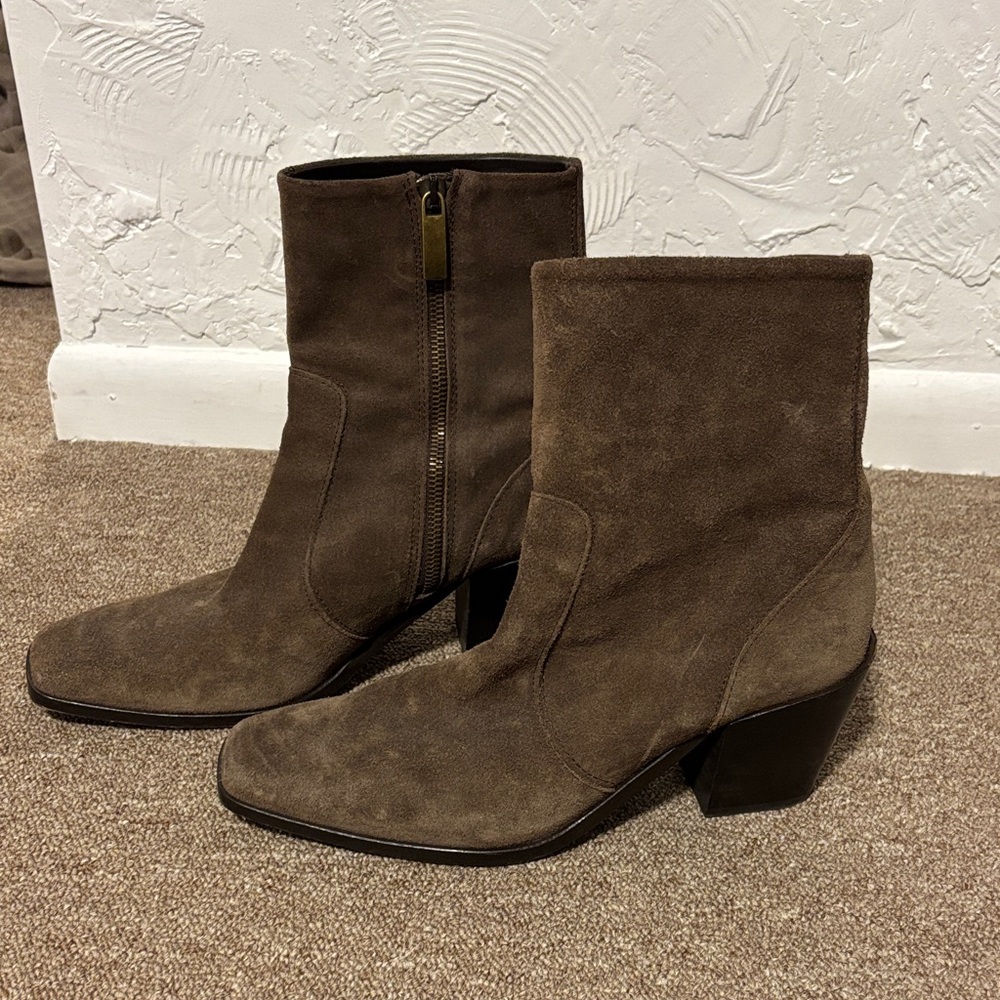 Thursday Brown Suede Boots